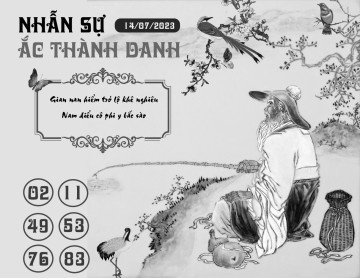 NHẪN SỰ ẮC THÀNH DANH 14/07/2023