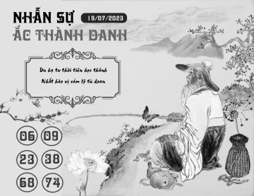 NHẪN SỰ ẮC THÀNH DANH 19/07/2023