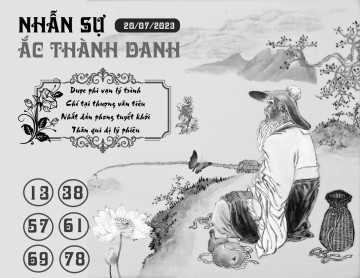 NHẪN SỰ ẮC THÀNH DANH 20/07/2023