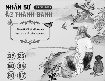 NHẪN SỰ ẮC THÀNH DANH 29/07/2023