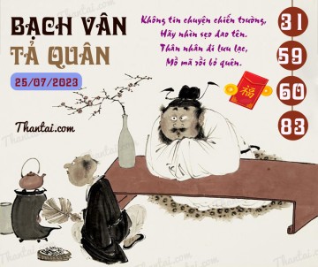 Bạch Vân Tả Quân 25/07/2023