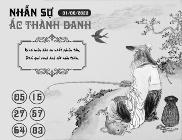 NHẪN SỰ ẮC THÀNH DANH 01/08/2023