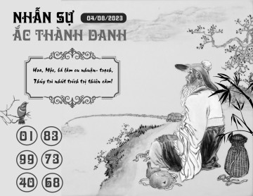 NHẪN SỰ ẮC THÀNH DANH 04/08/2023