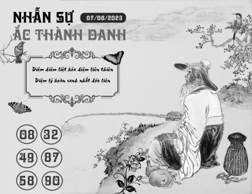 NHẪN SỰ ẮC THÀNH DANH 07/08/2023