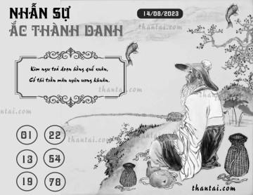 NHẪN SỰ ẮC THÀNH DANH 14/08/2023