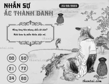 NHẪN SỰ ẮC THÀNH DANH 23/08/2023