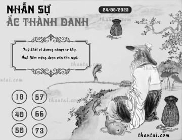 NHẪN SỰ ẮC THÀNH DANH 24/08/2023