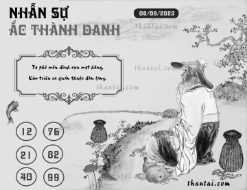 NHẪN SỰ ẮC THÀNH DANH 08/09/2023