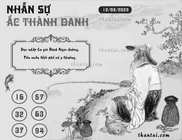 NHẪN SỰ ẮC THÀNH DANH 12/09/2023