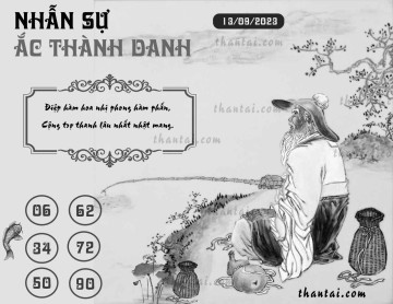 NHẪN SỰ ẮC THÀNH DANH 13/09/2023