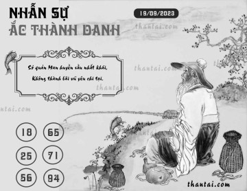 NHẪN SỰ ẮC THÀNH DANH 19/09/2023