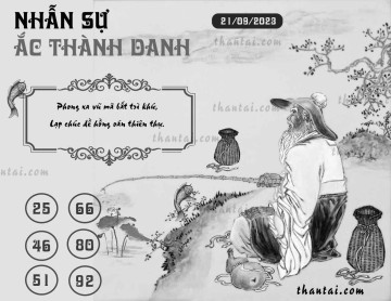 NHẪN SỰ ẮC THÀNH DANH 21/09/2023