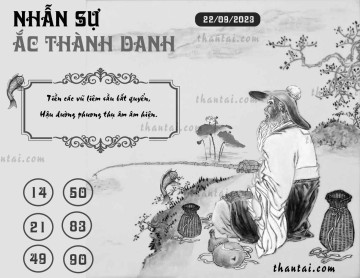 NHẪN SỰ ẮC THÀNH DANH 22/09/2023