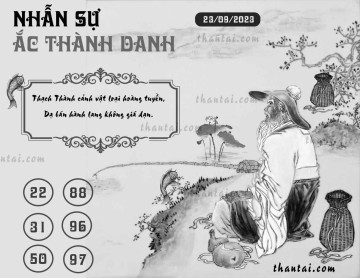 NHẪN SỰ ẮC THÀNH DANH 23/09/2023