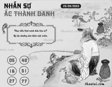 NHẪN SỰ ẮC THÀNH DANH 25/09/2023