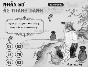 NHẪN SỰ ẮC THÀNH DANH 30/09/2023