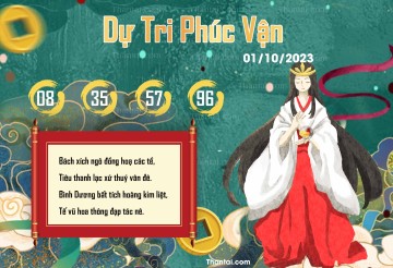 DỰ TRI PHÚC VẬN 01/10/2023