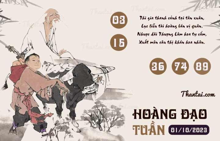 HOÀNG ĐẠO TUẦN 16/09/2023