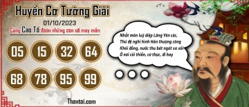 Huyền Cơ Tường Giải 01/10/2023