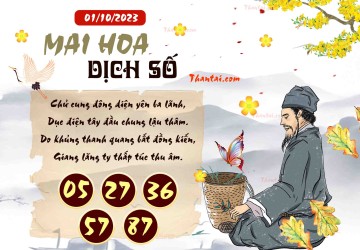 Mai Hoa Dịch Số 01/10/2023