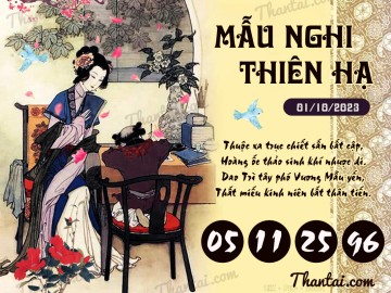 Mẫu Nghi Thiên Hạ 01/10/2023