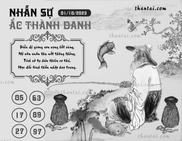 NHẪN SỰ ẮC THÀNH DANH 01/10/2023