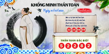 Khổng Minh Thần Toán 10/07/2023