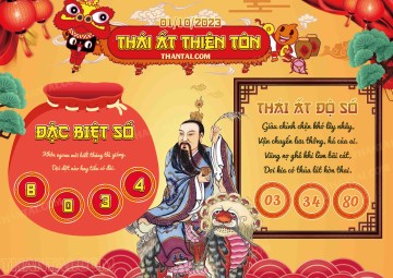 Thái Ất Thiên Tôn 01/10/2023