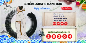 Khổng Minh Thần Toán 10/08/2023