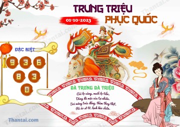 Trưng Triệu Phục Quốc 01/10/2023