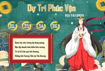 DỰ TRI PHÚC VẬN 02/10/2023