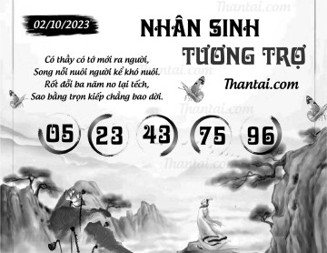 NHÂN SINH TƯƠNG TRỢ 02/10/2023