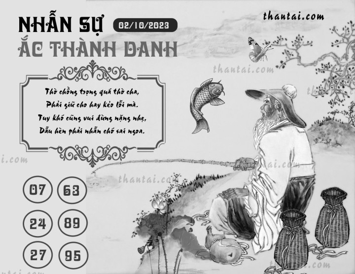 NHẪN SỰ ẮC THÀNH DANH 17/09/2023
