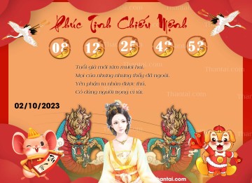 Phúc Tinh Chiếu Mệnh 02/10/2023