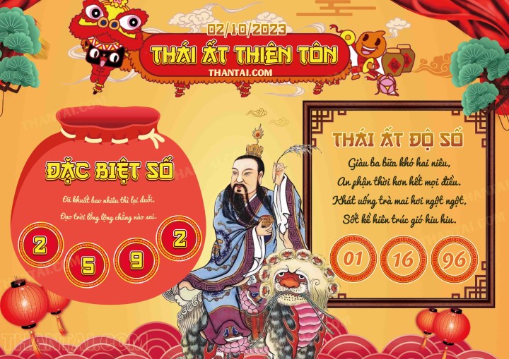 Thái Ất Thiên Tôn 17/09/2023