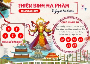 Thiên Binh Hạ Phàm 02/10/2023