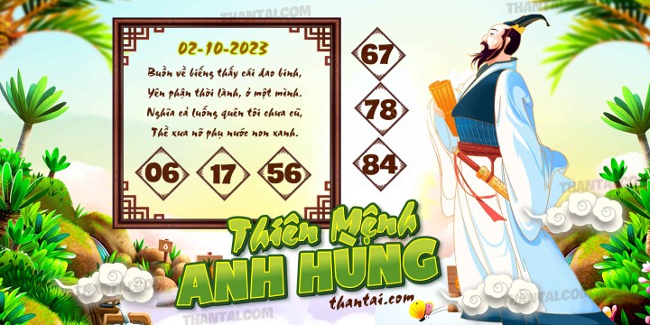 THIÊN MỆNH ANH HÙNG 17/09/2023