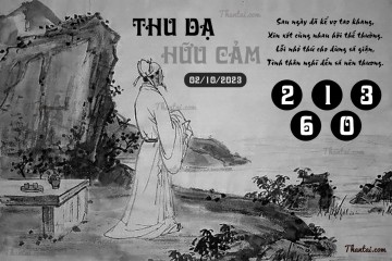 THU DẠ HỮU CẢM 02/10/2023