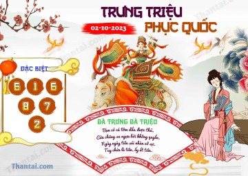 Trưng Triệu Phục Quốc 02/10/2023