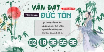 Văn Đạt Đức Tôn 02/10/2023