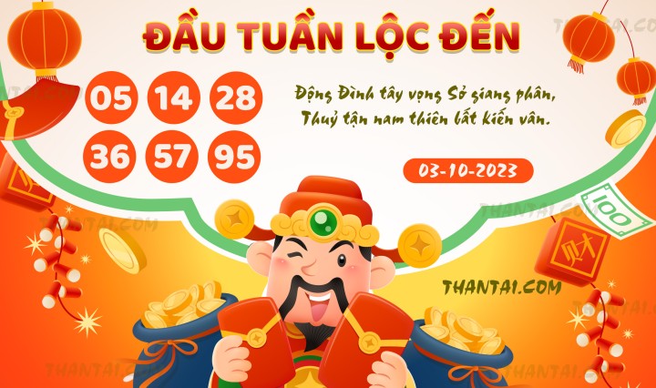 ĐẦU TUẦN LỘC ĐẾN 18/09/2023