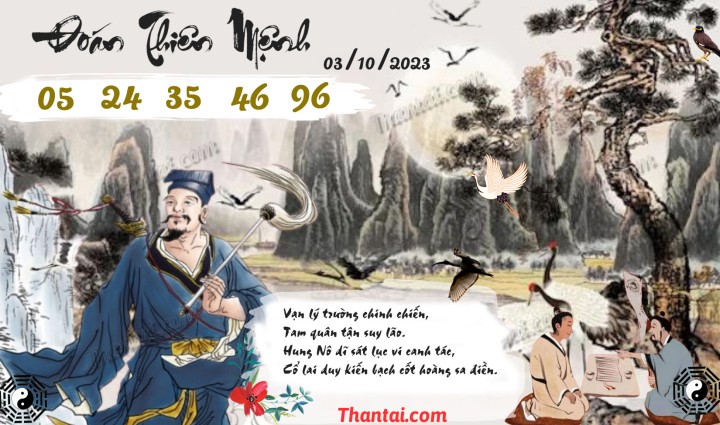 Đoán Thiên Mệnh 18/09/2023