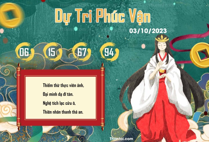 DỰ TRI PHÚC VẬN 18/09/2023