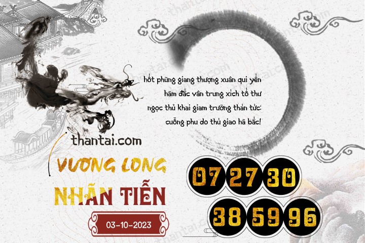 Vương Long Nhãn Tiễn 18/09/2023