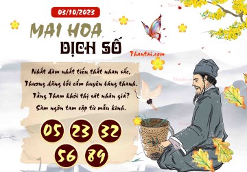 Mai Hoa Dịch Số 03/10/2023