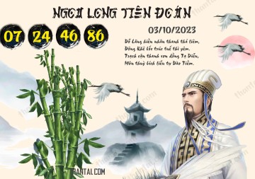 Ngọa Long Tiên Đoán 03/10/2023