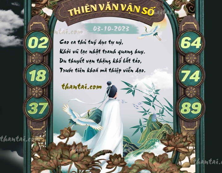 THIÊN VĂN VẬN SỐ 18/09/2023