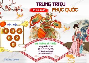 Trưng Triệu Phục Quốc 03/10/2023