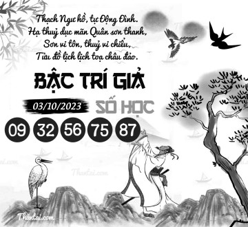 BẬC TRÍ GIẢ SỐ HỌC 03/10/2023