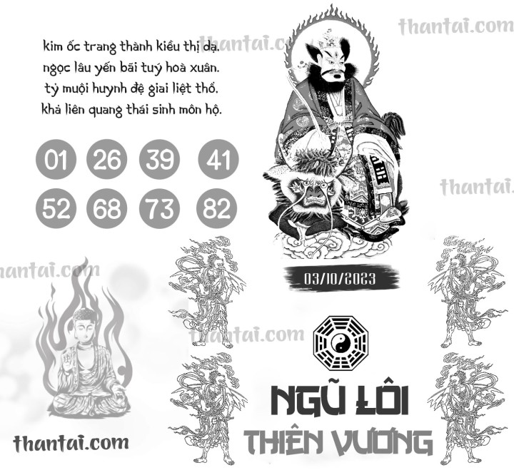 NGŨ LÔI THIÊN VƯƠNG 18/09/2023
